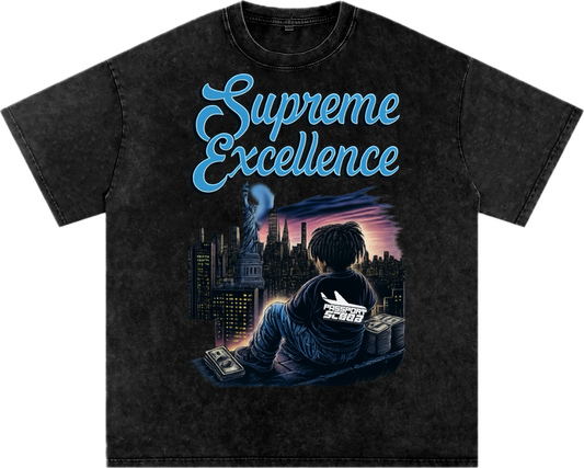 SUPREME EXCELLENCE Stonewashed T-Shirt