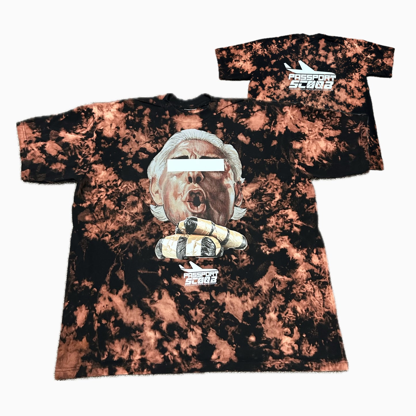“BRICK FLAIR” - BLEACHED T-Shirts